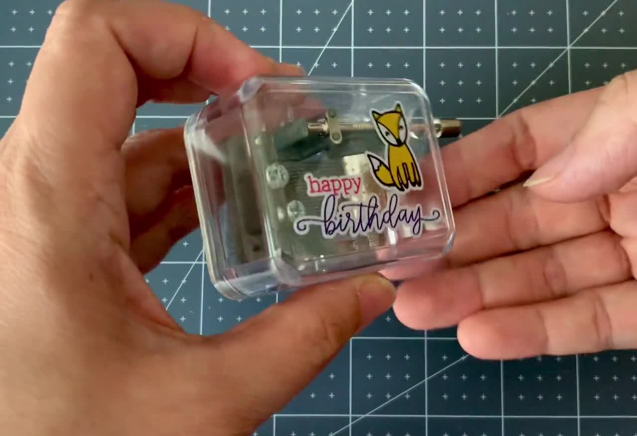 Laxury Wind Up Acrylic Music Box Play Lilium From Elfen Lied Lilium Elfen Lied E