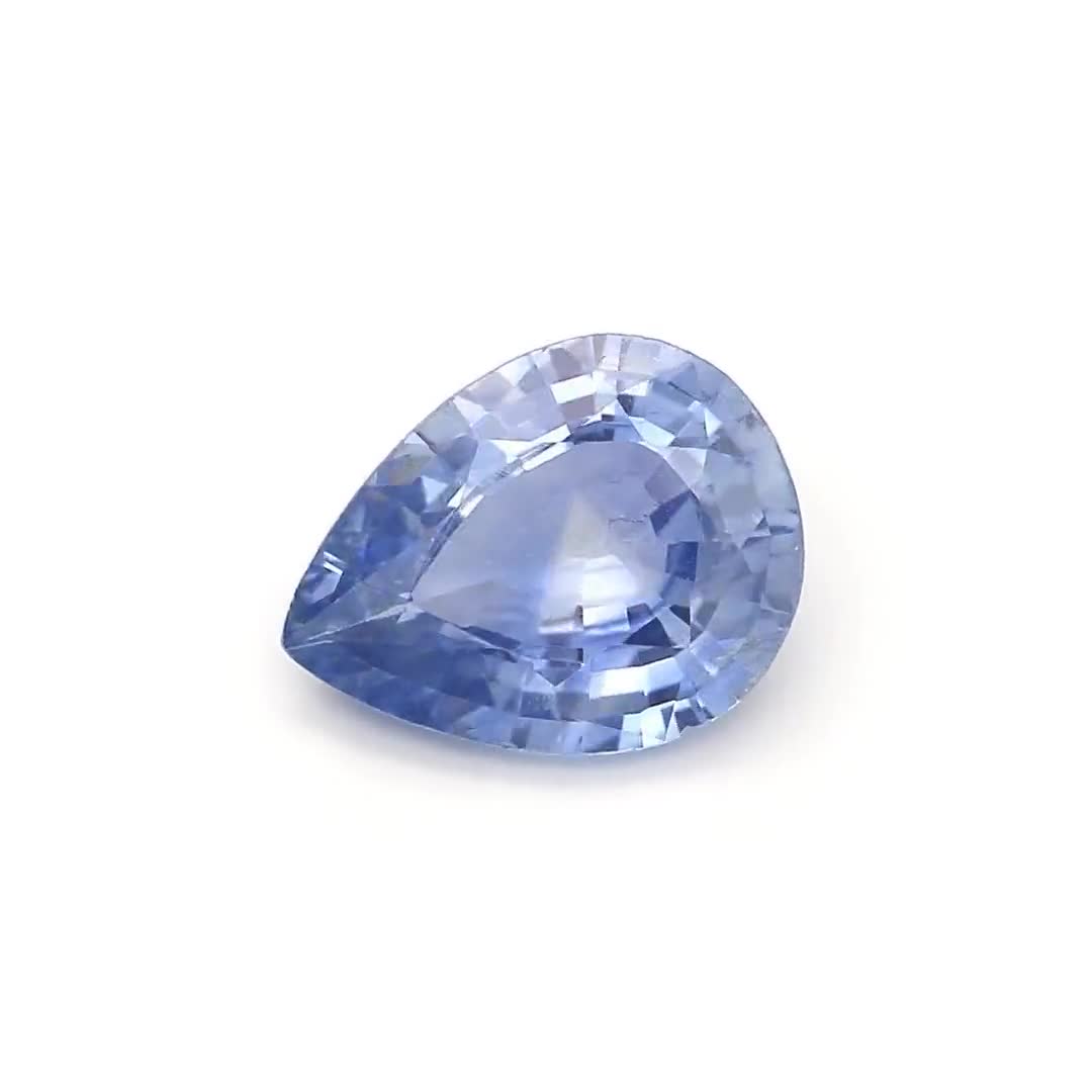 OVAL SHAPE Unheated Ceylon Blue Sapphire 9.17 Carats 