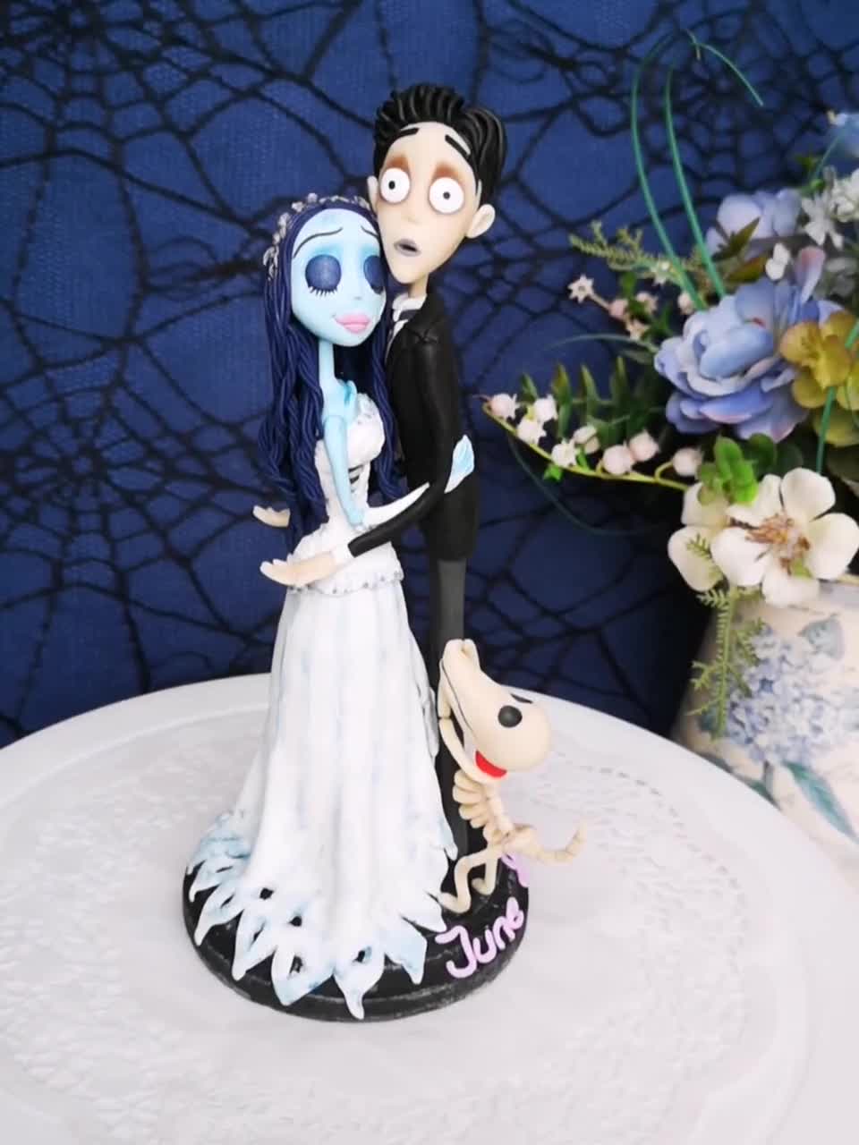 Tim Burton Corpse Braut Hochzeit Torten Topper Handmade Etsy