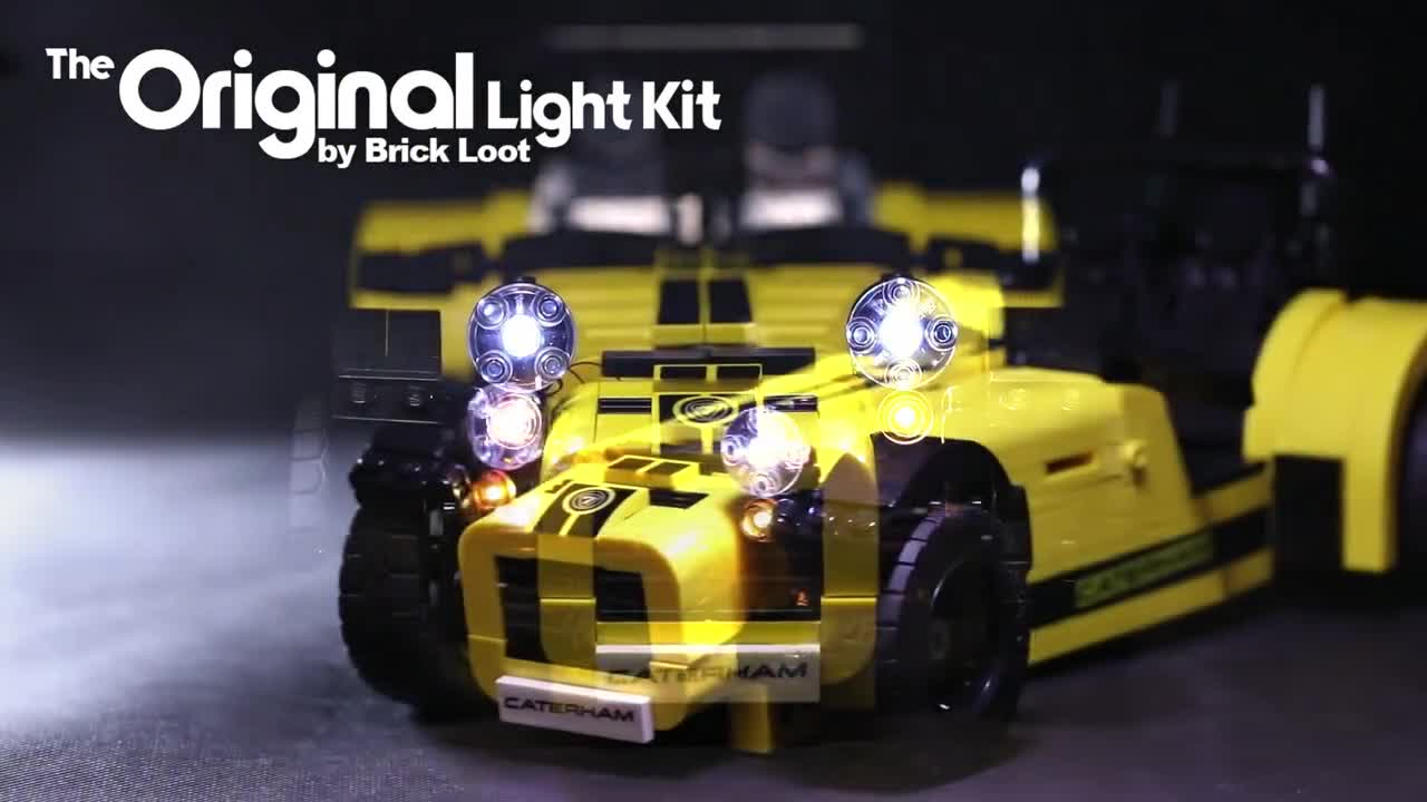 LED Lighting kit fits LEGO ® Ideas Caterham Seven 620R 21307 