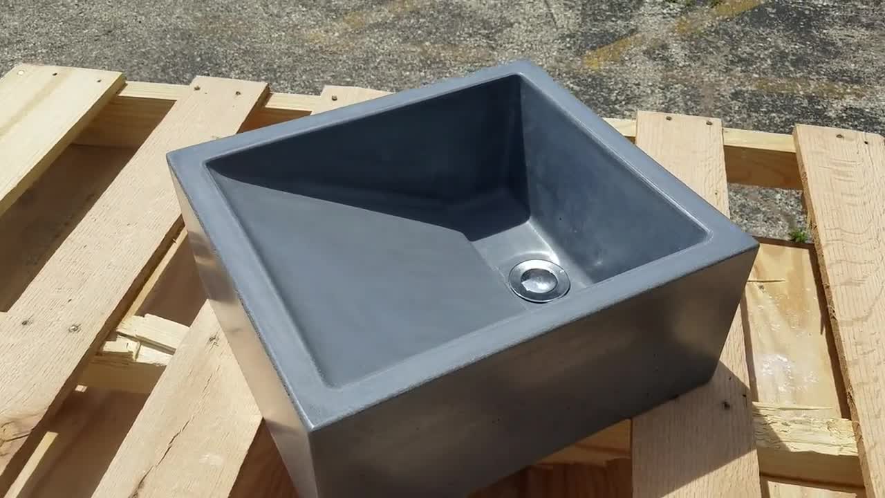 Mini Ramp Vessel Sink 13x14