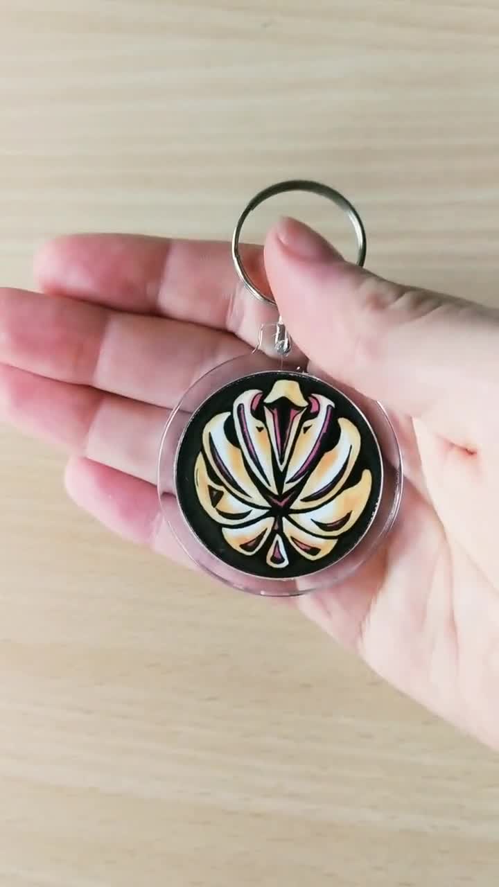 Hollow Knight Keychain Charm Hornet Grub Compass Etsy