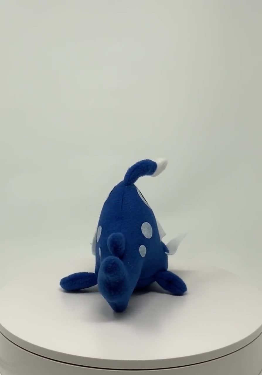 Deep Sea Angler Fish Soft Plush Toy 10"/25cm Aquatic Stuffed Animal for sale online