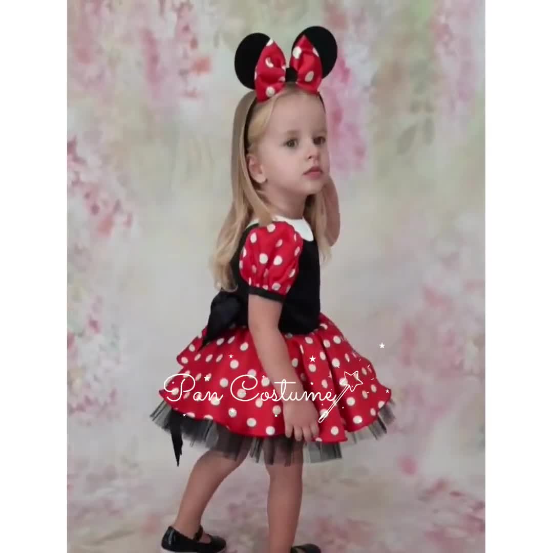 Minnie Mouse Birthday Outfit For Kids Minnie Mouse Inspired Etsy