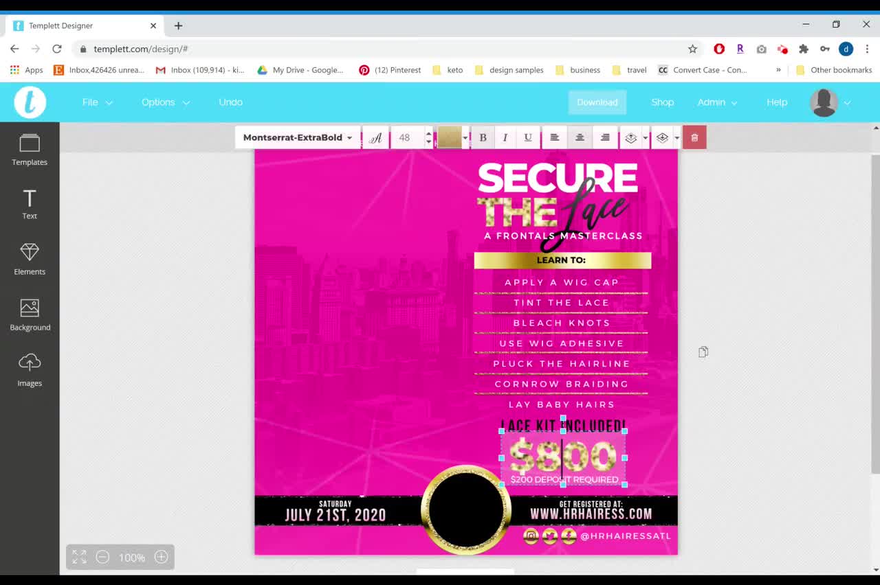 lace frontal masterclass