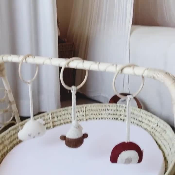 Arche D Eveil En Rotin Naturel Etsy